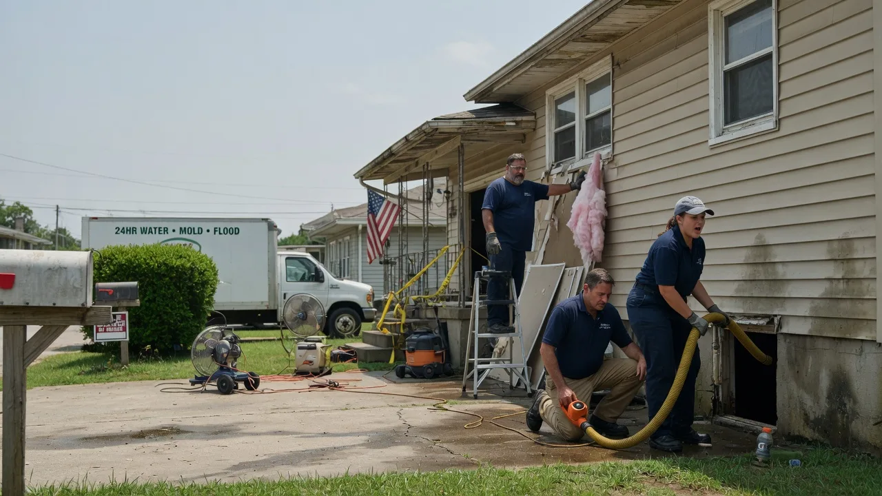 Water Damage Repair in Normantown, WV near me